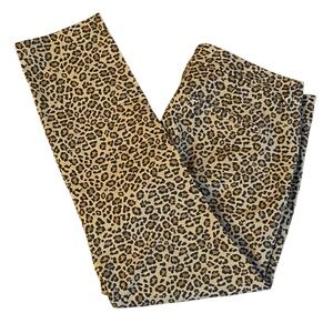 Old Navy Leopard Print High Rise Jeans